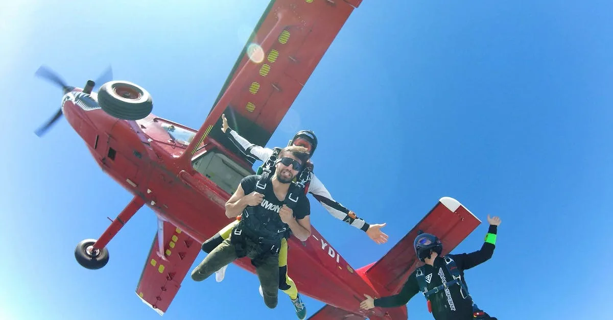 découvrez nos tarifs pour un saut en parachute en tandem et vivez une expérience unique à prix accessible.