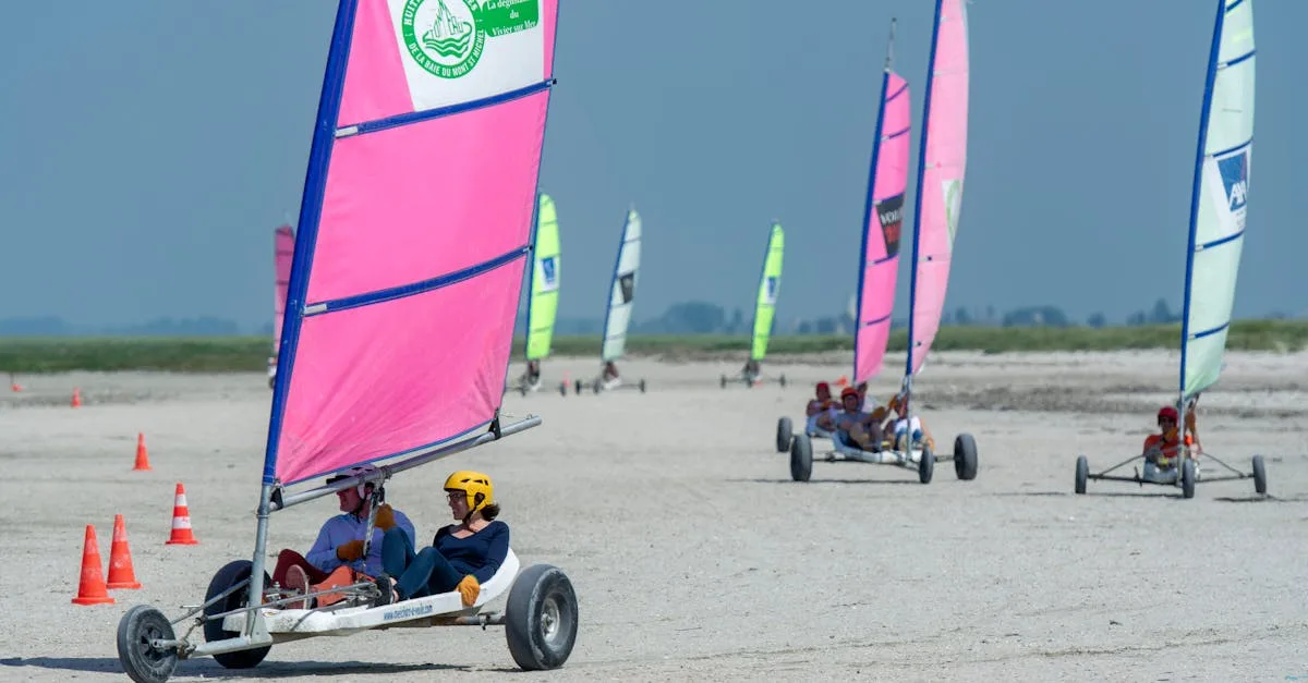 découvrez le land sailing, une activité de loisirs passionnante alliant voile et glisse sur terre, idéale pour les amateurs de sensations fortes et de plein air.