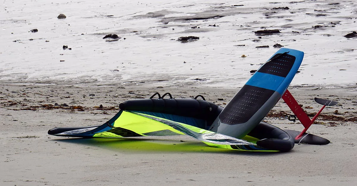 découvrez le wing foil, une discipline nautique innovante alliant la planche à voile et le kitesurf pour des sensations uniques sur l'eau.